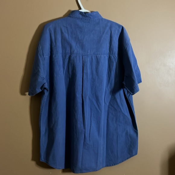 90’s light denim shirt cotton oversized. B7 - Picture 5 of 5